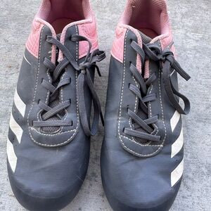 adidas Women's Gray and Pink Athletic Trainers
